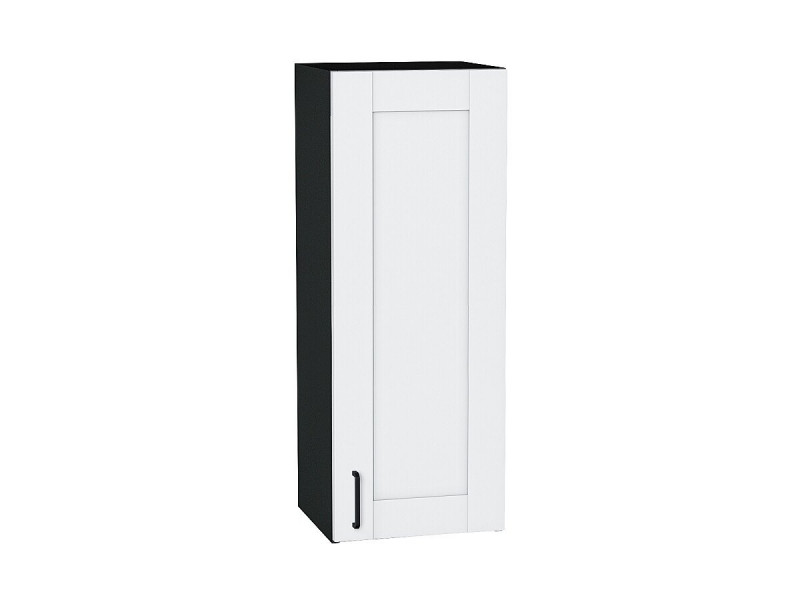 Кухня 920*350*Шкаф верхний с 1-ой дверцей Лофт Super White/Graphite