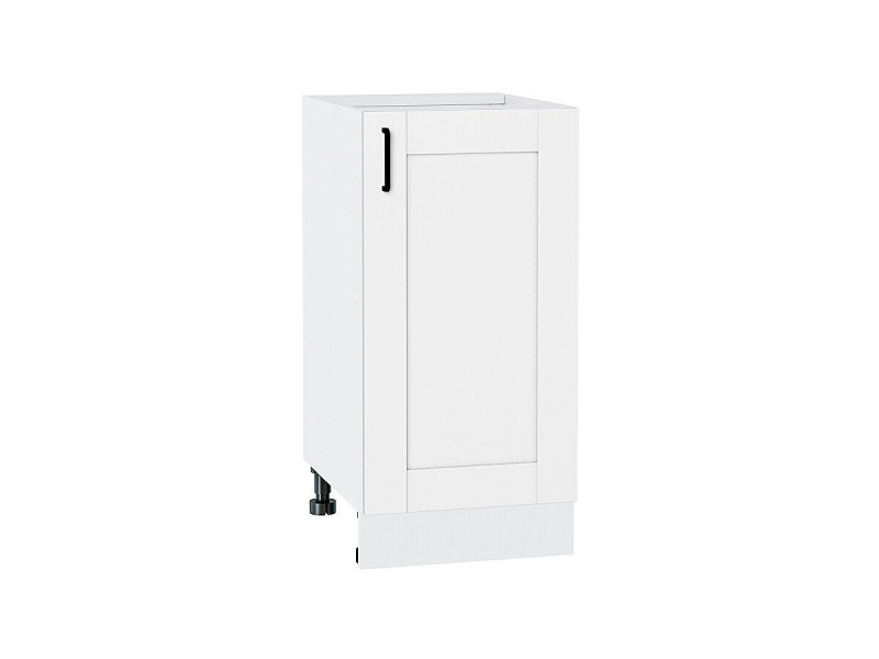 Кухня 816*400*Шкаф нижний с 1-ой дверцей Лофт Super White/Белый