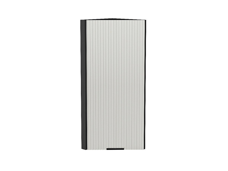 920*300*304 Шкаф верхний торцевой Евро Лайн Агат Graphite